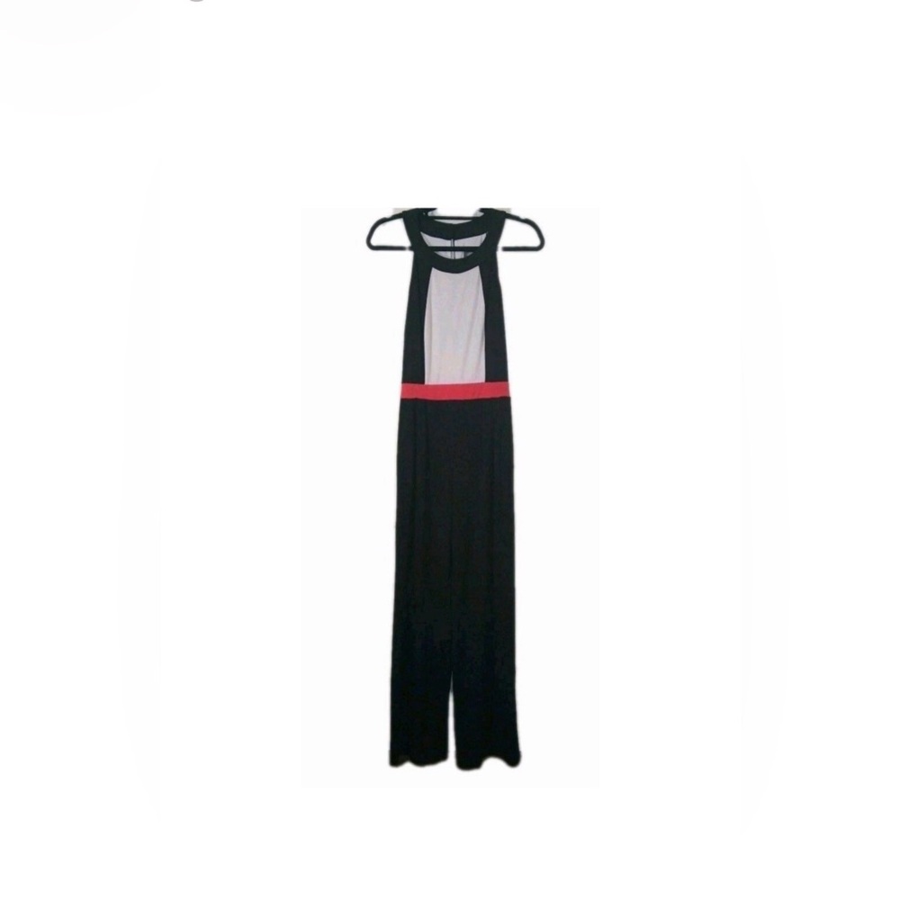 Vince Camuto Black and White jumpsuit , used once